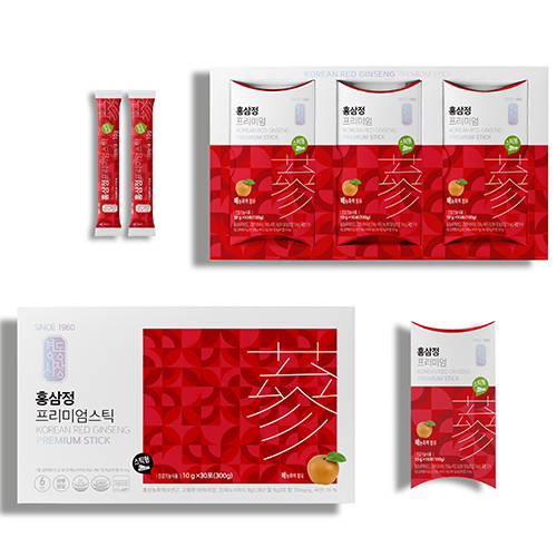 경동시장 물을섞지않은 프리미엄 홍삼정 스틱 10g 30포 선물세트 제품 이미지