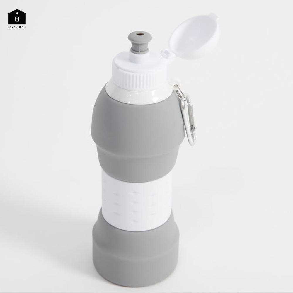UH 실리콘 접이식 물병 600ml - 상세 이미지 2