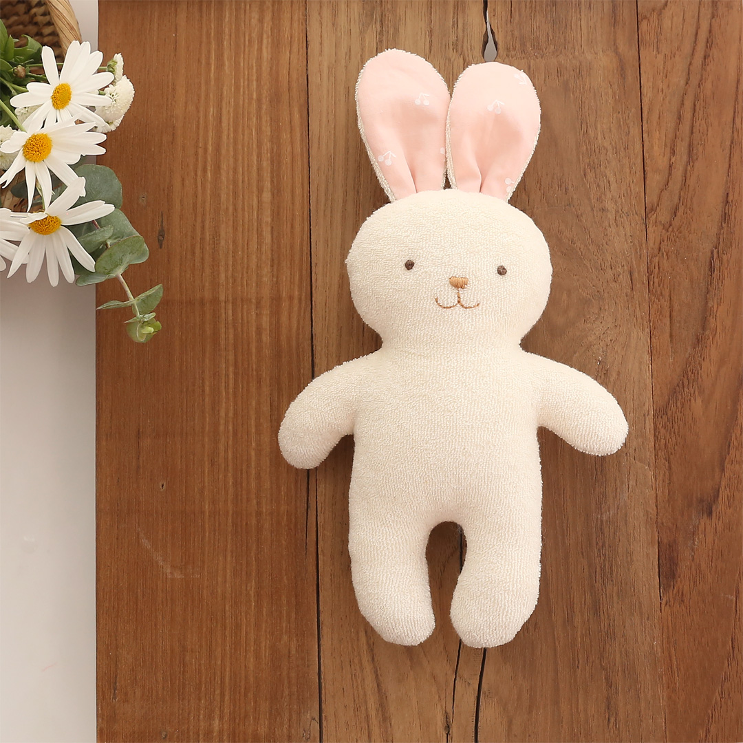 오가닉 아기 토끼 토토 애착 인형 만들기 임산부 태교바느질 DIY 미니 - 상세 이미지 4