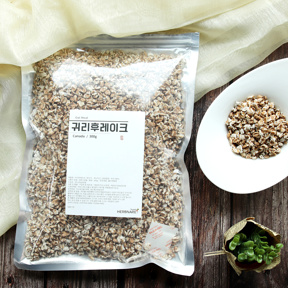 귀리뻥튀기 300g 뻥과자 - 상품 이미지