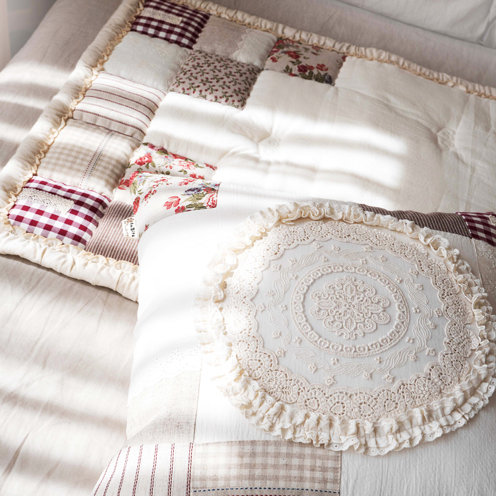 마벨로제 샬롯패치 사계절 3인 쇼파패드 미끄럼방지 소파매트