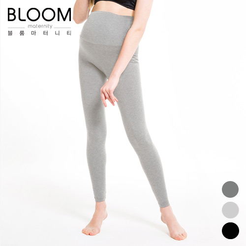 블룸마터니티 9부 면모달 임산부 레깅스 임부레깅스