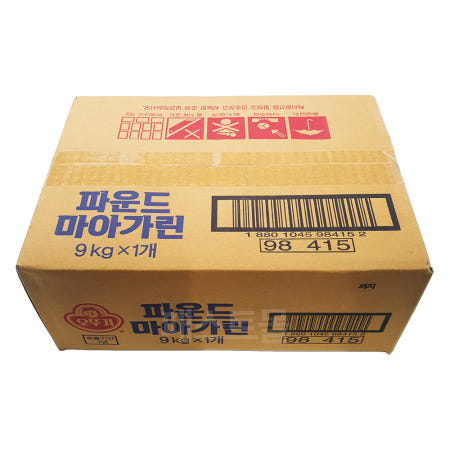 오뚜기 파운드 마아가린 9kg, 1개