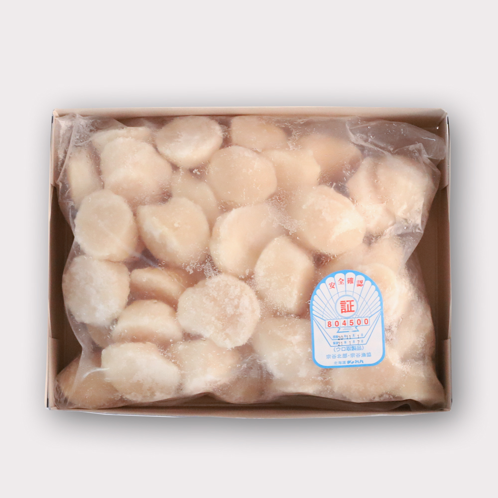 (냉동) 횟감용 북해도 가리비 관자 1kg 이미지 2