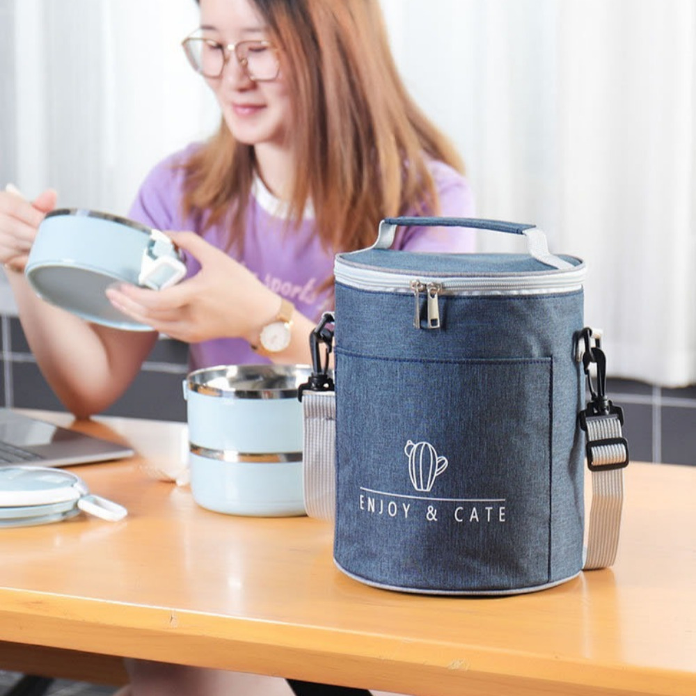 원형 보온 보냉 가방 다양한사이즈