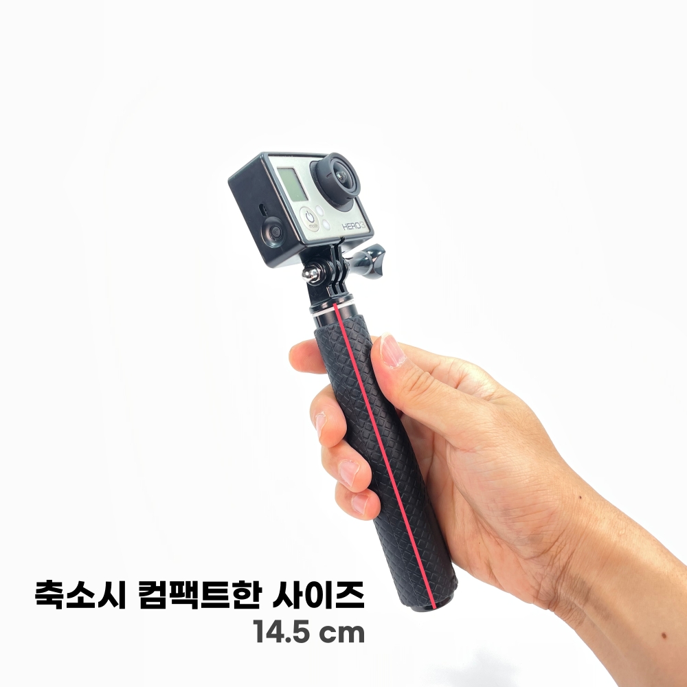 핸디 고프로 셀카봉 삼각대 - 액션캠봉 고프로 모노포드 연장봉 - 상세 이미지 3