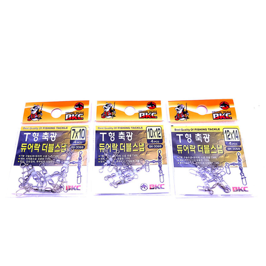백경 T형 축광 듀어락 더블 스냅 도래 채비 BK-3068 쭈꾸미 갑오징어 한치 - 상세 이미지 3
