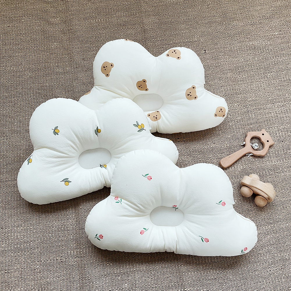 마롤로뜨 30수 아기 짱구베개 구름 베개 신생아 유아 낮은