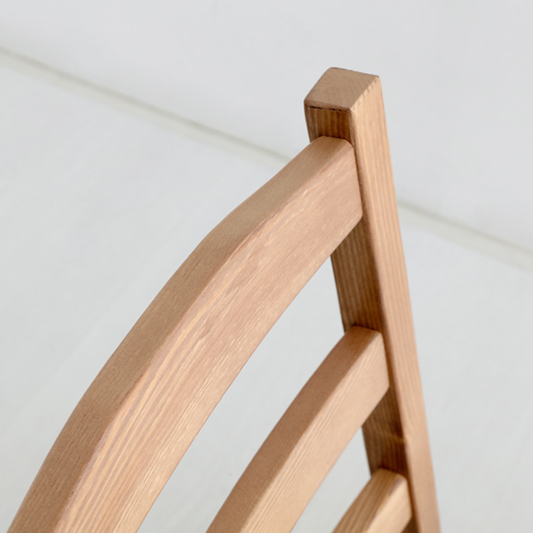 HORBO 2인원목식탁세트 소나무 740mm, 라이트브라운 1332.4158