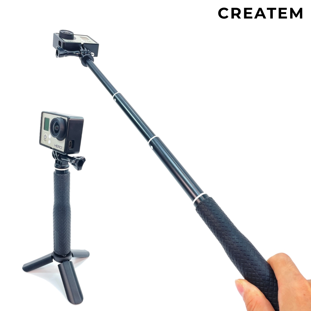 핸디 고프로 셀카봉 삼각대 - 액션캠봉 고프로 모노포드 연장봉
