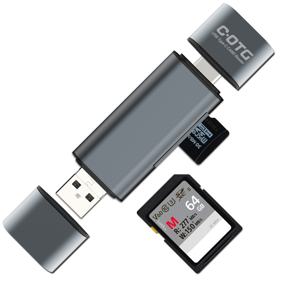 UM2 C타입 SD 카드리더기 메모리 USB 5핀 TF카드 노트북 휴대폰 UMOTG3 - 상세 이미지 4