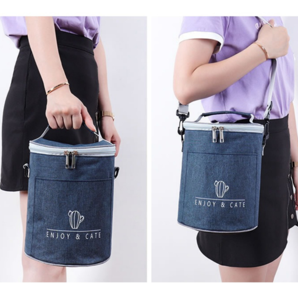 원형 보온 보냉 가방 다양한사이즈