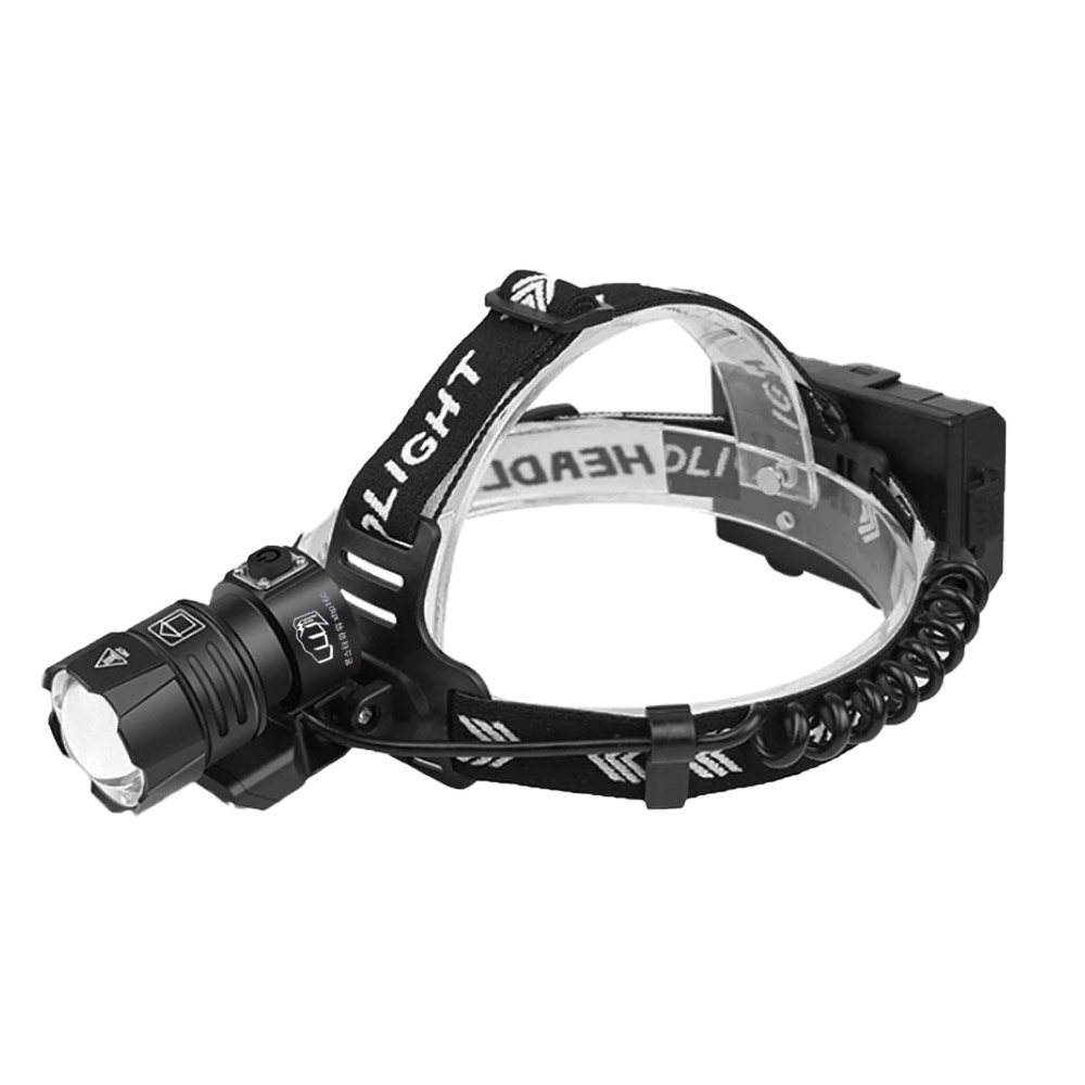 몬스터파워 헤드랜턴 XHP160 해루질 LED렌턴 C타입 자전거 낚시 등산 충전식 방수 - 상세 이미지 3