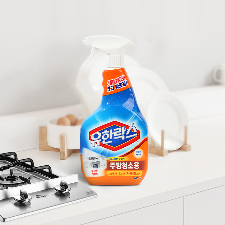 유한락스 주방청소용 600ml 1+1 살균소독 살균세척 - 상품 이미지