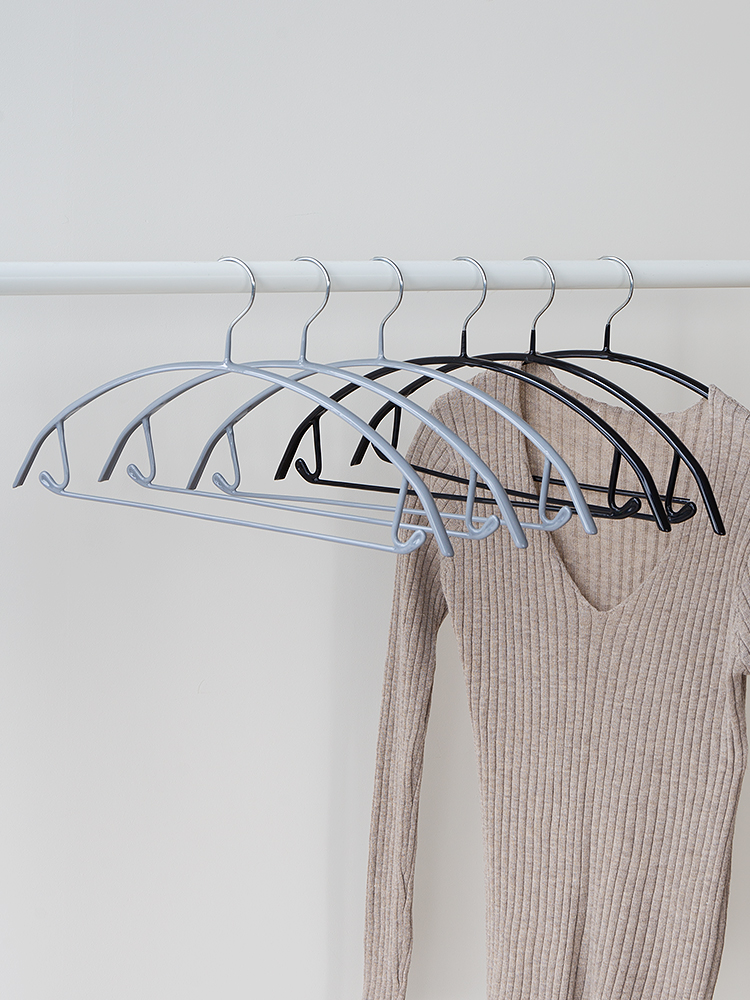 할메이드 어깨뿔방지 라운드형 셔츠 맨투맨 니트 논슬립 옷걸이 20P