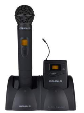 카날스 무선마이크 BK-9000N BK9000N 충전식 강의용 강의실 교회 무선마이크 이미지 6