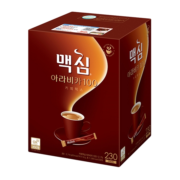동서식품 맥심 아라비카 커피믹스 230T 2714g : 쿨룩스토어