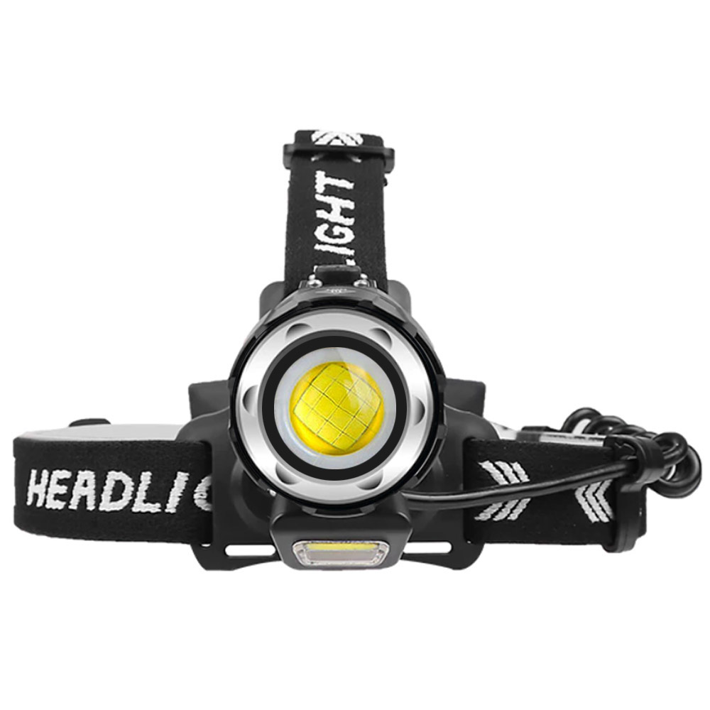몬스터파워 헤드랜턴 XHP160 해루질 LED렌턴 C타입 자전거 낚시 등산 충전식 방수 - 상세 이미지 4