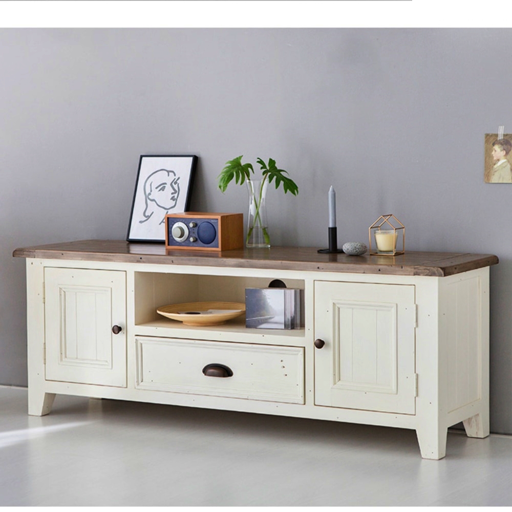 빈티지 안방 tv장 원룸 티비다이 폭좁은 엔틱 고급 티브다이 슬림 키높은 키큰 거실장