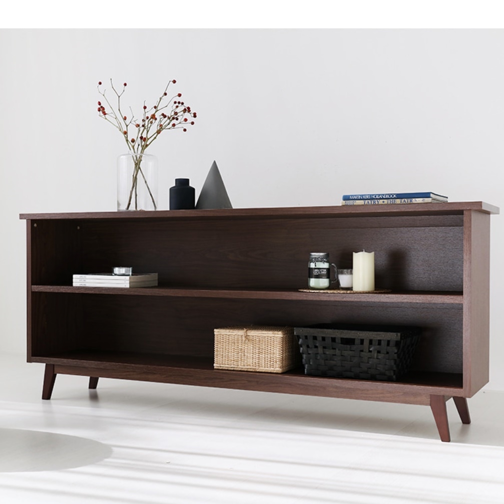 빈티지 안방 tv장 원룸 티비다이 폭좁은 티브다이 슬림 키높은 고급 엔틱 키큰 거실장