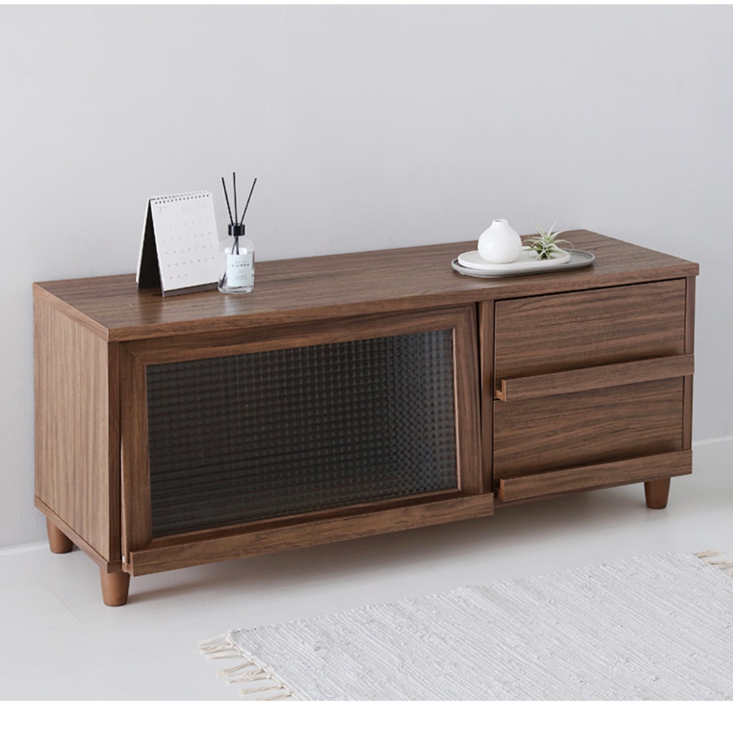 빈티지 안방 tv장 원룸 티비다이 폭좁은 티브다이 키높은 엔틱 슬림 고급 키큰 거실장