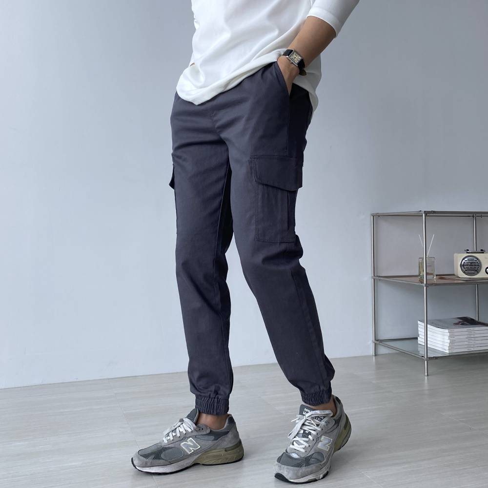 남자조거팬츠 카고조거팬츠 건빵바지 - 상세 이미지 4