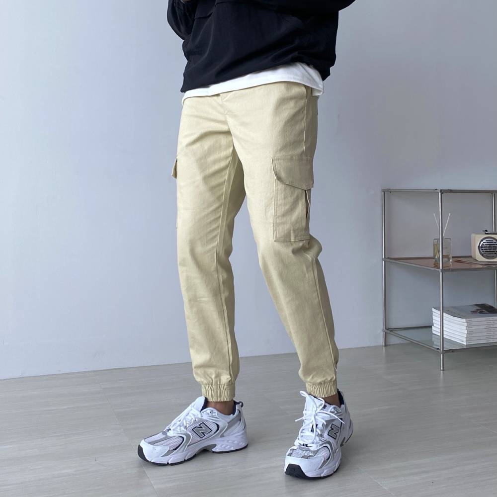 남자조거팬츠 카고조거팬츠 건빵바지 - 상세 이미지 2