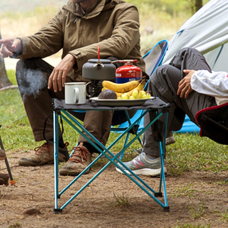 접이식 캠프 테이블 캠핑 보조 테이블 롤링 테이블 캠핑용 선반