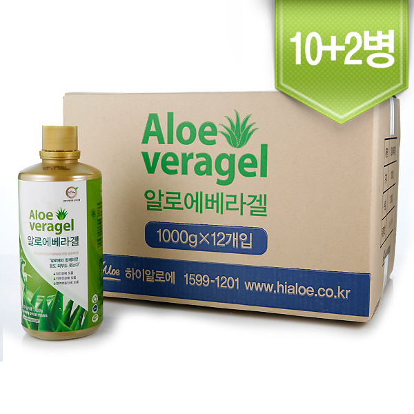 알로에겔 1000g 10+2 면역력 장 피부 건강 먹는 마시는 알로에 베라겔 오리지널/망고 - 상품 이미지