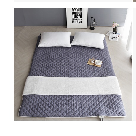 국산 누빔 퀸 사이즈 온수 매트 커버 맞춤 토퍼 시트