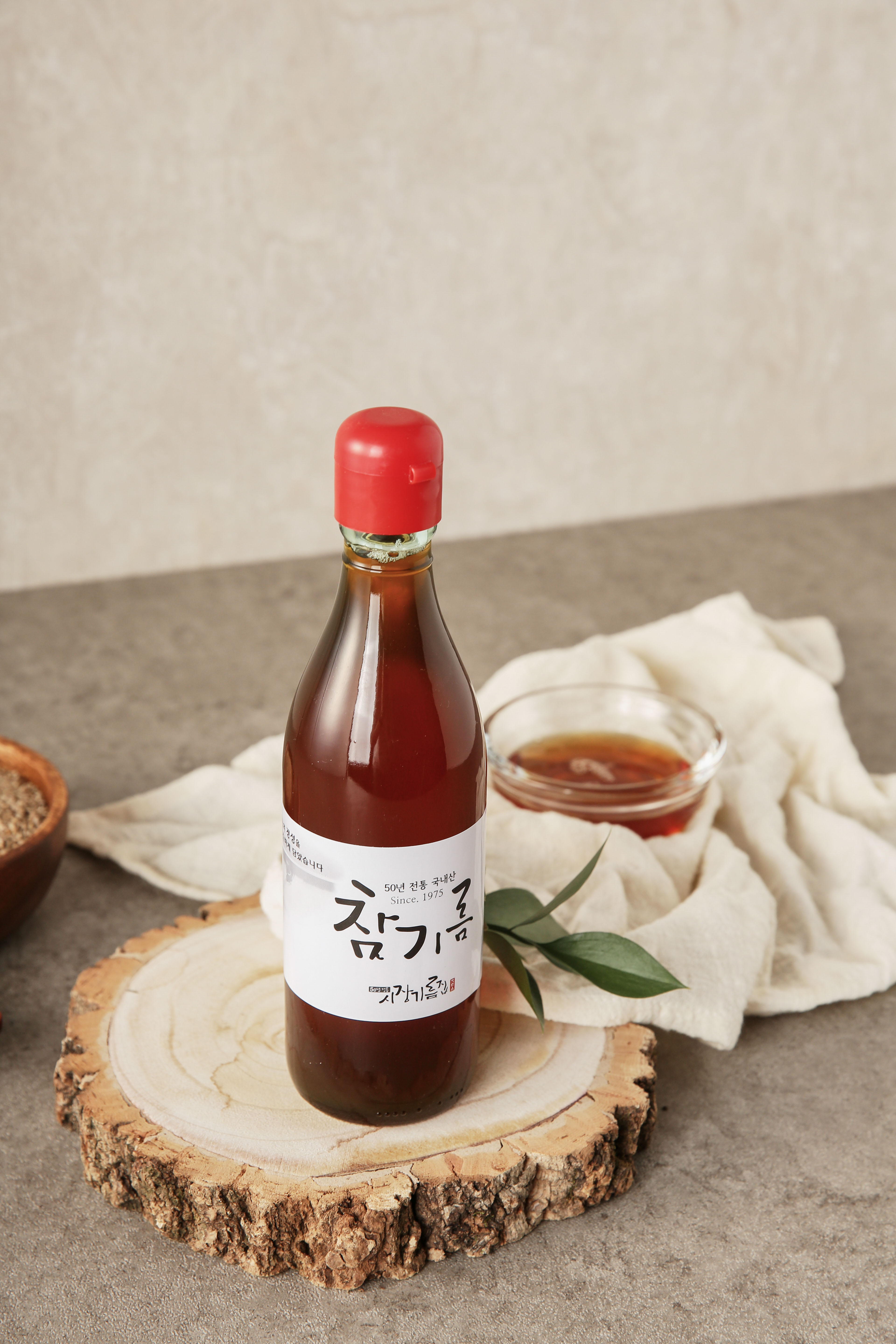 저온압착 국산 참기름 350ml 1병 100% 통참깨 방앗간 답례품 선물 - 상세 이미지 4