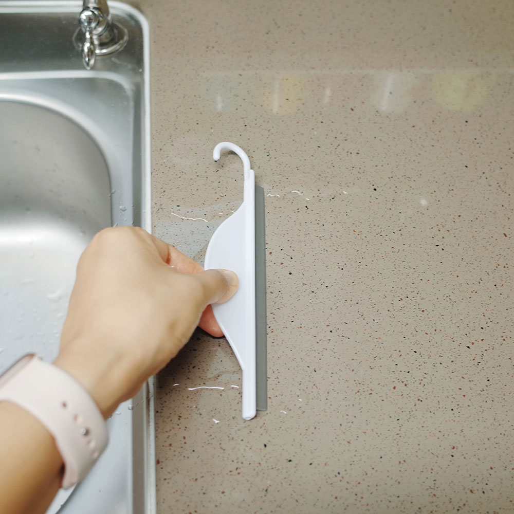 고리형 핸드 미니 스퀴지 주방 싱크대 욕실 유리 물기제거 제품 이미지