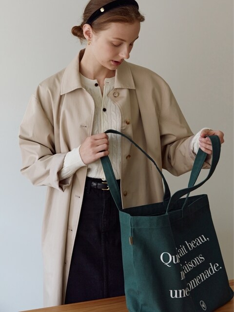 DEPOUND][DEPOUND] promenade bag (XL) - green | KRBUYS 韓國代購