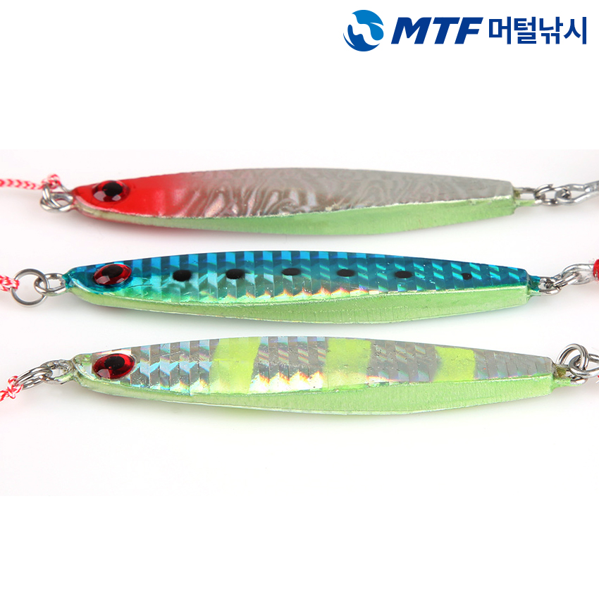 배스랜드 사와라 메탈지그 28g 40g 홀로그램 야광바디 - 상세 이미지 3