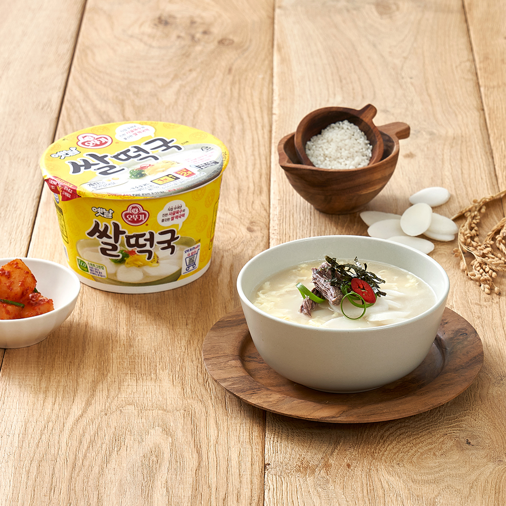 오뚜기 옛날 쌀떡국 용기 166.6g - 상세 이미지 2