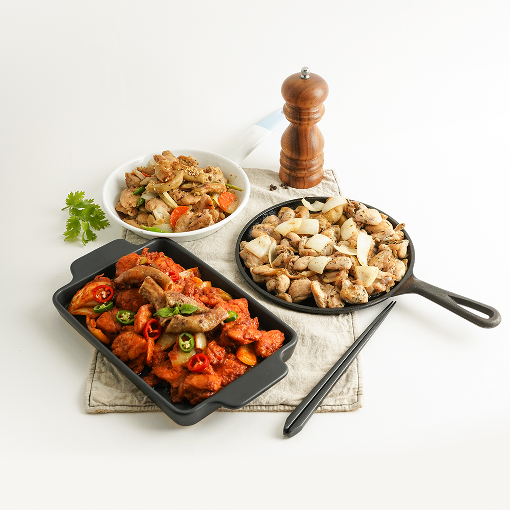 한입 양념 간장 허브소금 춘천닭갈비 순살 닭갈비 300g - 상세 이미지 4