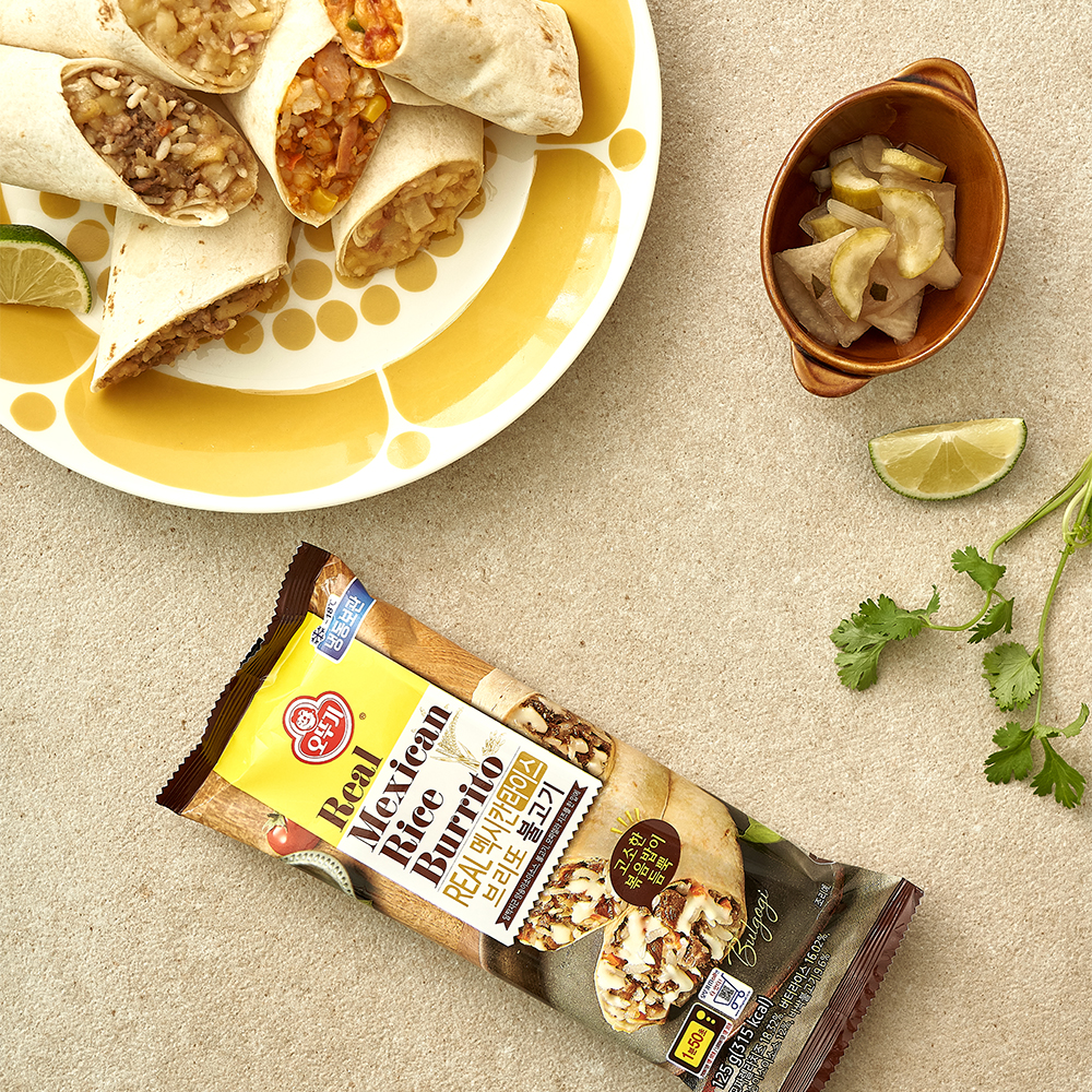 오뚜기 UNO 멕시칸 라이스브리또 불고기 125g, 3개 - 상세 이미지 5
