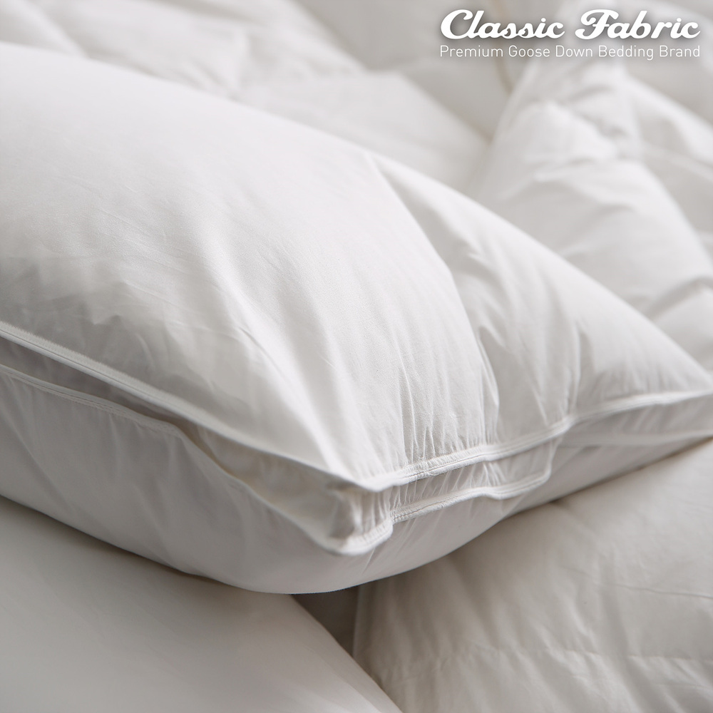 클래식패브릭 헝가리 호텔 구스베개 미디엄