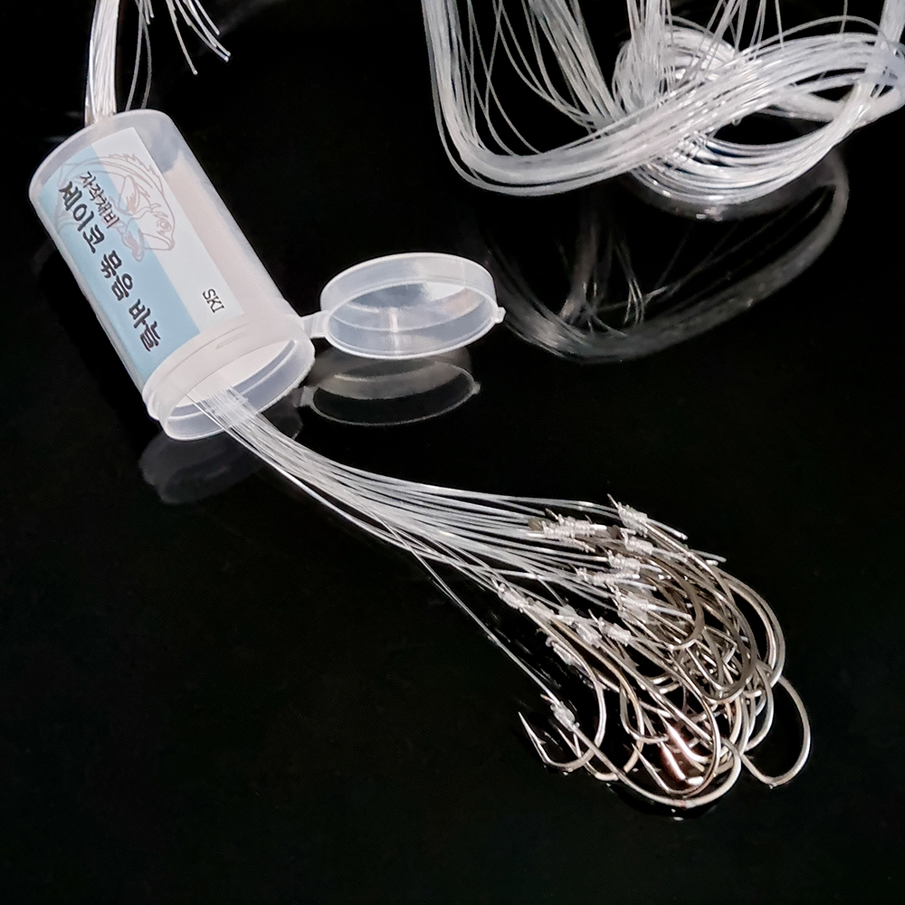 감성돔 바늘 세이코 묶음바늘 우럭 광어 벵에돔 가자미 장어 낚시 채비