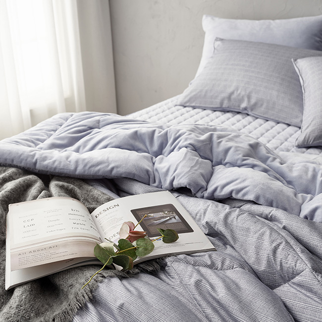 웰포그니 따뜻한 극세사 겨울 이불베개세트 SS