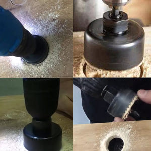 목공홀쏘 목재타공 홀커터 구멍드릴 16P 세트 목공용 실사용 후기 | 효과 있을까? - 상품 이미지 4