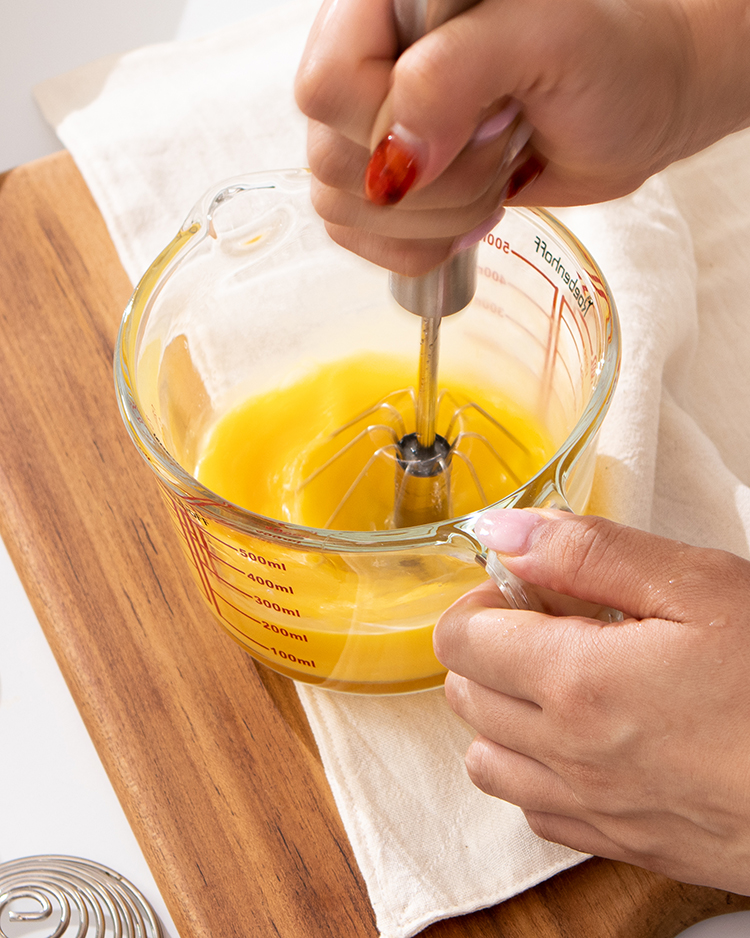 코첸 304 스텐 머랭거품기 핸드믹서기 미니 반자동 계란거품기 (CRK0017)