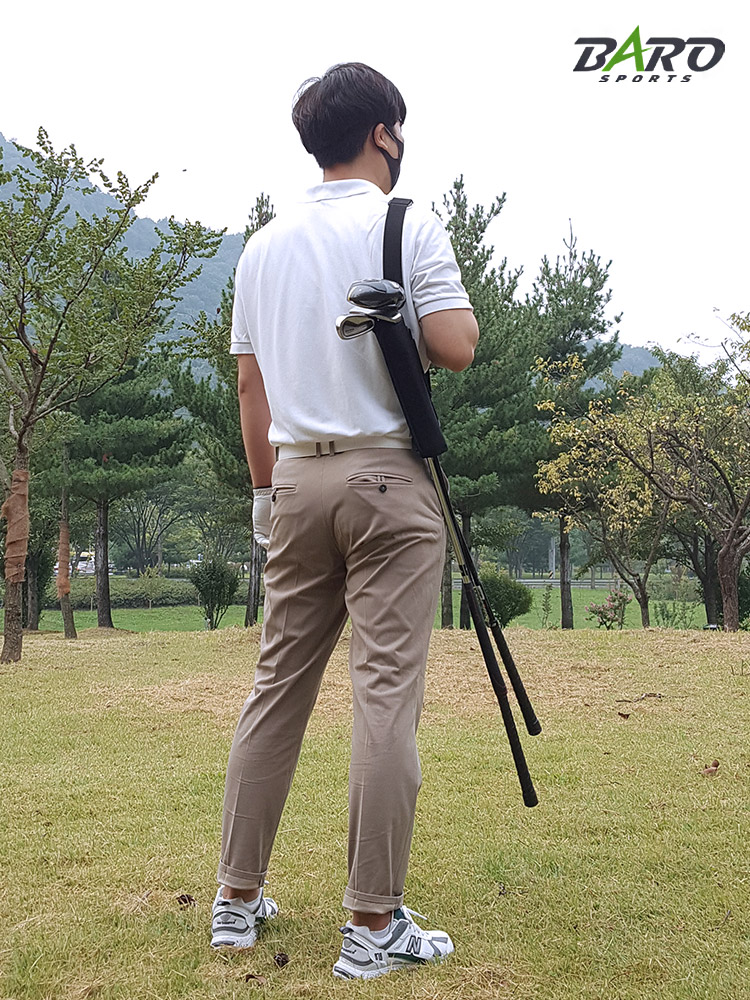미니 하프백 초경량 캐디백 골프채가방 연습장 파3전용 어린이캐디백 - 상세 이미지 2