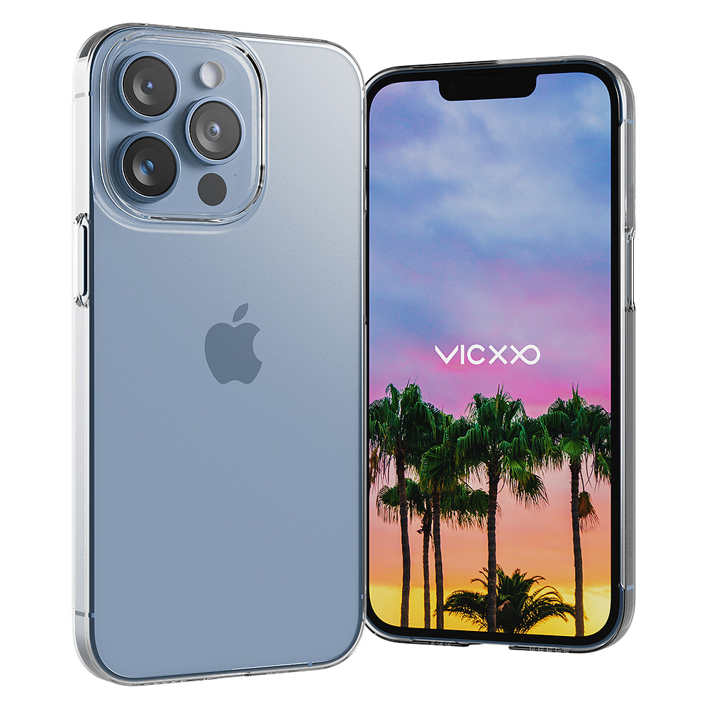 빅쏘 초슬림 변색없는 클리어 케이스 투명, 아이폰13 프로 - 상품 이미지