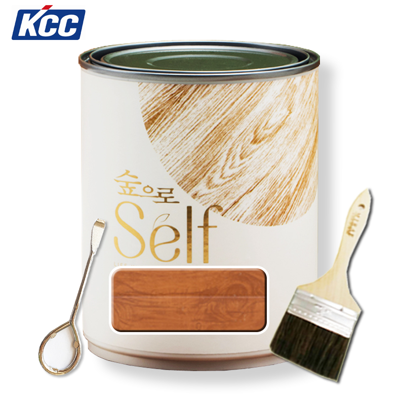 KCC 숲으로셀프 스테인 친환경 수성 오일스테인 3L 마호가니 - 메인 이미지