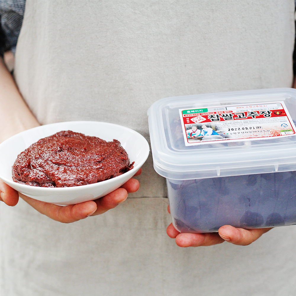 문정희할머니 순창고추장 찹쌀 100% 국산재료 2년숙성 1kg - 상세 이미지 5