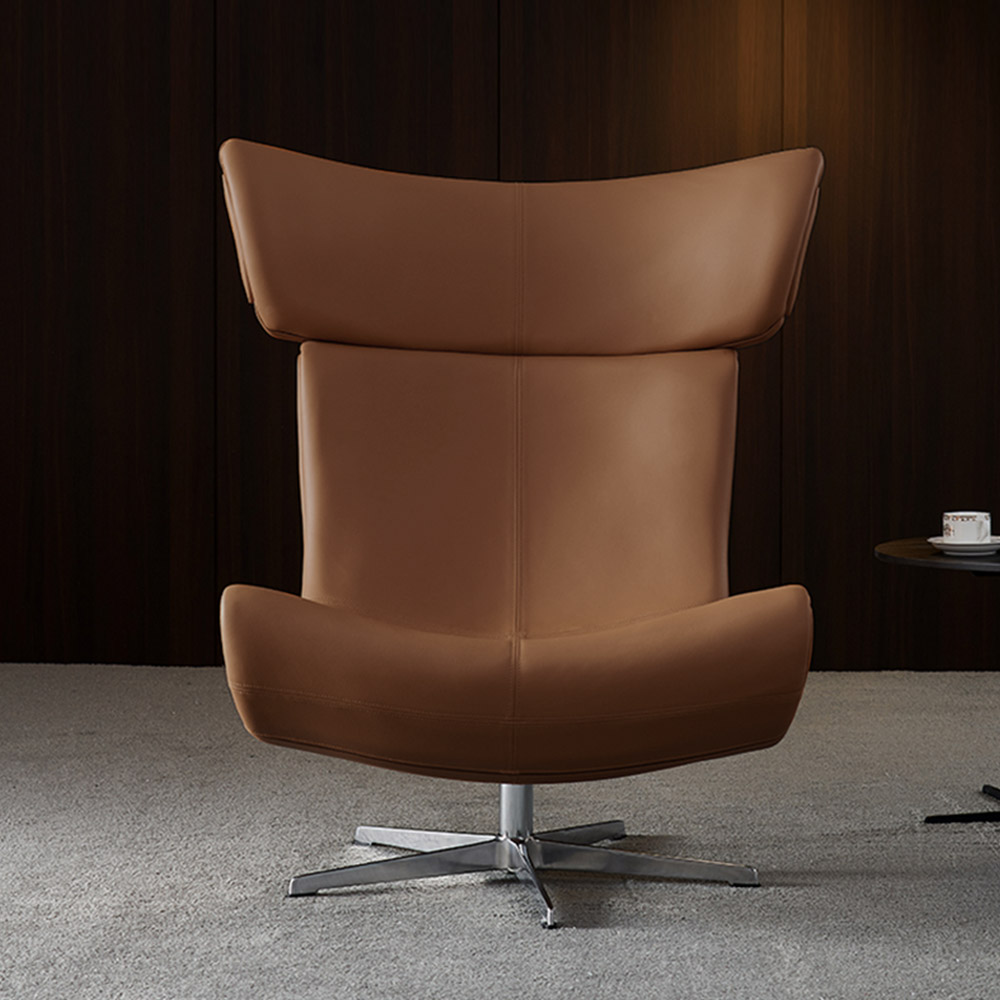 에피하임 1인용 리클라이너 독서 서재 수유의자 가죽쇼파 인테리어의자