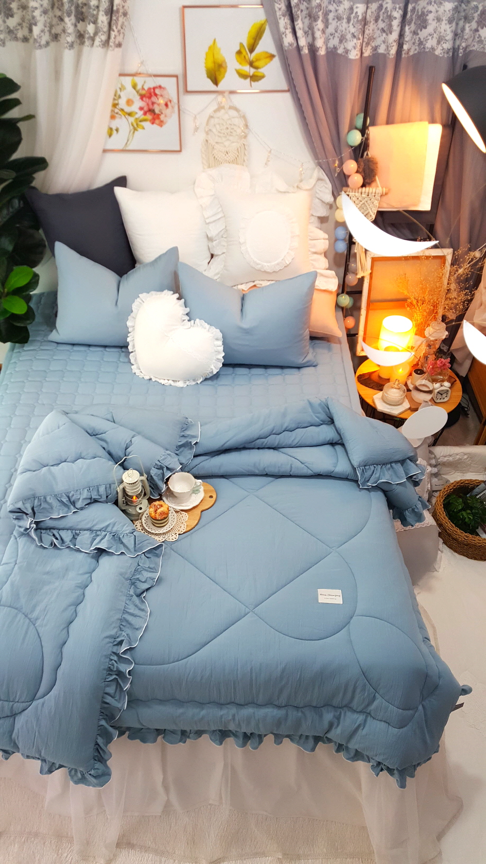 오월 알러지케어 모달이불 호텔 차렵이불 퀸 슈퍼싱글침구세트