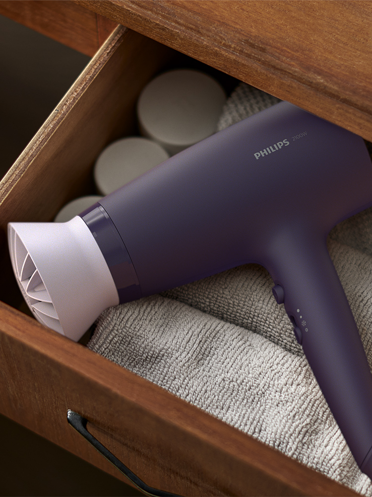 필립스 드라이기 3000 퍼플 BHD340/19