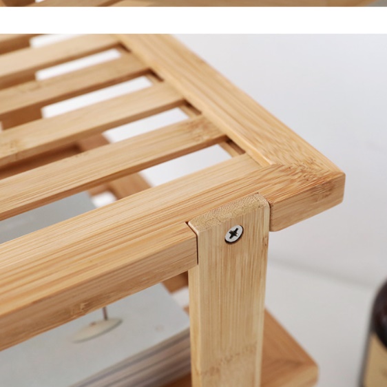 식탁위선반 식탁 정리대 ㄱ자 낮은 작은 선반 - 상세 이미지 5